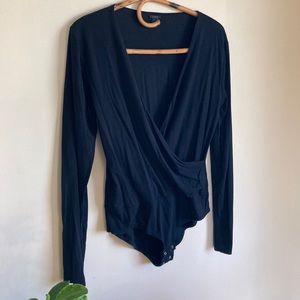 J. Crew Black Bodysuit
